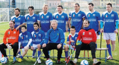 Calcio amputati: agli Europei di Istanbul, azzurri per il quinto posto