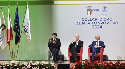 Consegnati i collari d'oro al merito sportivo