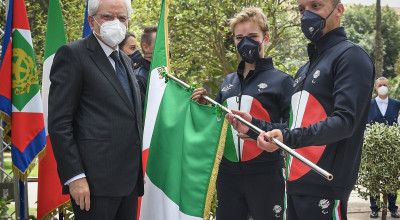 Tokyo 2020: il Presidente Mattarella ha consegnato il Tricolore agli alfieri ...