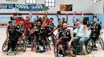 Basket in carrozzina: S.Stefano alza la Coppa Italia 2021
