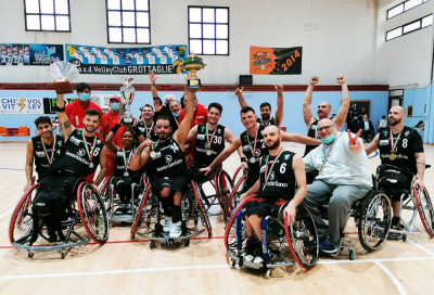 Basket in carrozzina: S.Stefano alza la Coppa Italia 2021