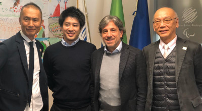 Delegazione paralimpica giapponese a Roma per studiare modello CIP