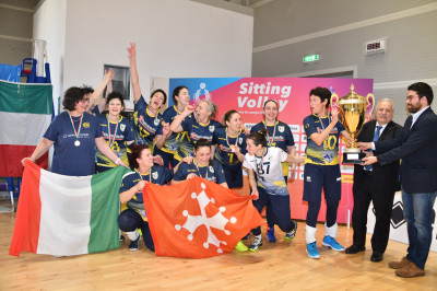 Sitting volley: la Dream Volley Pisa si aggiudica la Coppa Italia femminile