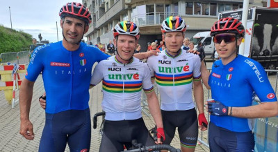 Ciclismo, Coppa del Mondo di Ostenda: 15 medaglie per l'Italia