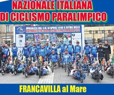 Federciclismo: in raduno a Francavilla al Mare gli azzurri delle due e tre ruote