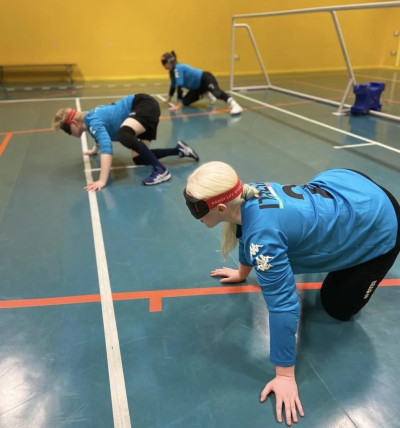 Goalball: la Nazionale femminile al lavoro in Trentino