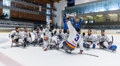 Para ice hockey: i South Tyrol Eagles conquistano la Coppa Italia