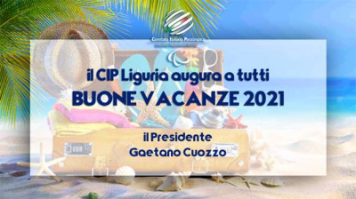 Uffici Cip Liguria chiusi dal 9 agosto al 3 settembre: auguri a tutti di buon...