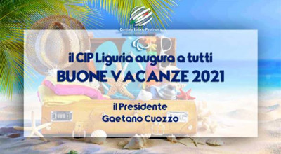 Uffici Cip Liguria chiusi dal 9 agosto al 3 settembre: auguri a tutti di buon...