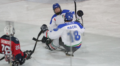 Paralimpiadi Invernali: la Nazionale Italiana di para ice hockey stacca il pa...