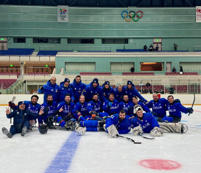 Para ice hockey: l'Italia si aggiudica il Torneo Internazionale di Nagano