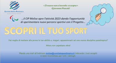 SCOPRI IL TUO SPORT