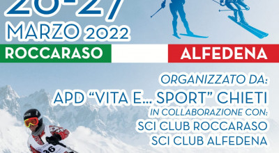 Roccaraso e Alfedena: tandem tricolore per i Campionati Italiani FISDIR di sc...