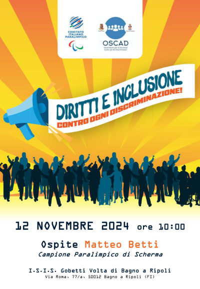 Diritti ed inclusione contro ogni discriminazione!