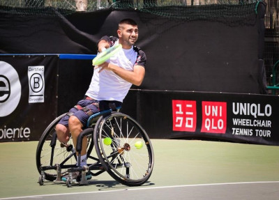 Tennis in carrozzina, Alghero Open: Luca Arca avanza nel tabellone