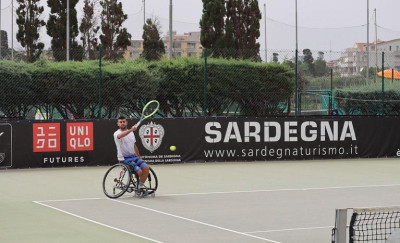 Tennis in carrozzina, Alghero Open: Luca Arca è in finale