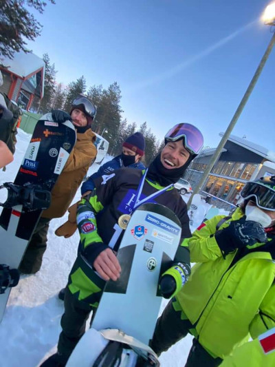 Snowboard: successo in Coppa del Mondo per Jacopo Luchini. In Finlandia, il t...