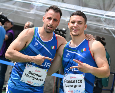 Atletica, Mondiali di Kobe: Loragno e Manigrasso in finale nei 200 T64