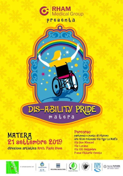 Matera capitale dei diritti umani con il primo Dis-ability pride: