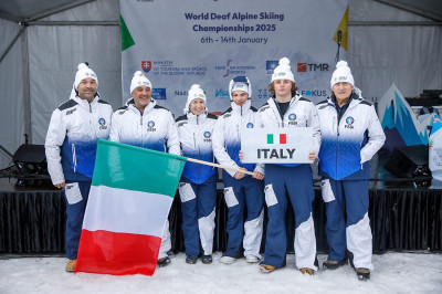 Sport sordi, sci alpino: l'Italia chiude i Mondiali con 4 medaglie