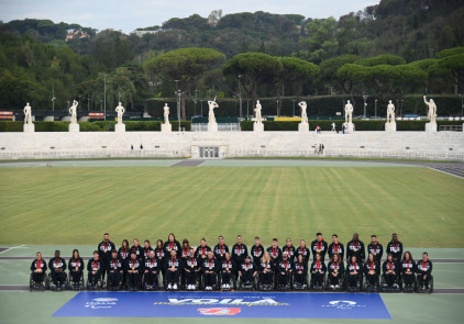 Giochi Paralimpici Parigi 2024 - Cerimonia riconsegna Tricolore 1