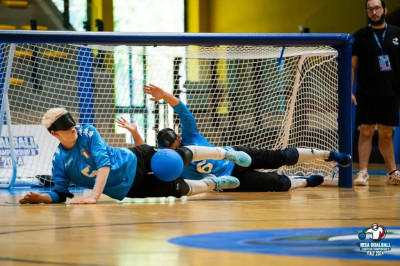 Goalball: la Nazionale maschile al lavoro a Napoli