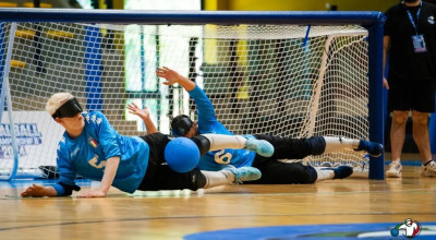 Goalball: la Nazionale maschile al lavoro a Napoli