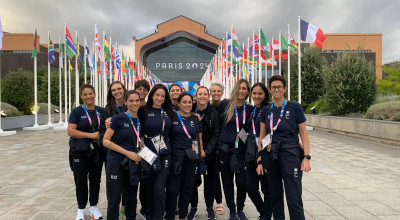 Giochi Paralimpici Parigi 2024: la azzurre del sitting volley al Villaggio