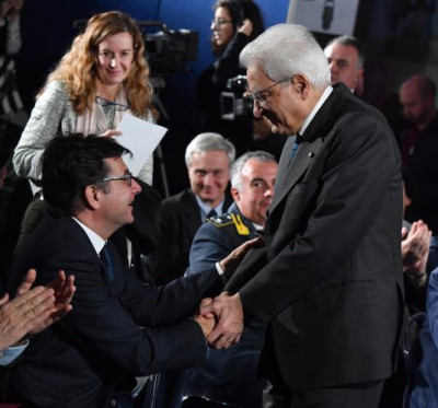 Luca Pancalli sulla rielezione del Presidente Sergio Mattarella: Una be...