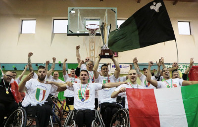 Basket in carrozzina, il Santo Stefano AVIS è campione d'Italia 2018/19