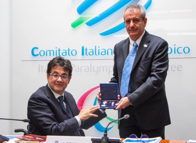 Consegna delle Stelle al Merito Sportivo del Comitato Italiano Paralimpico