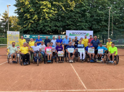 Tennis in carrozzina, concluso il Memorial Taverna