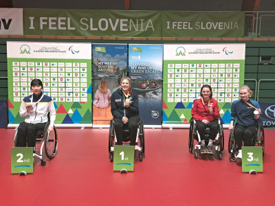 Tennistavolo, Open di Slovenia: oro per Rossi e Parenzan