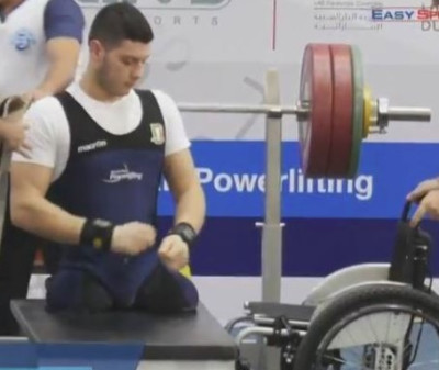 Powerlifting: a Dubai Donato Telesca di nuovo record del mondo juniores