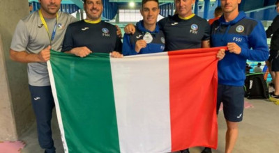 Mondiali di Nuoto Sordi in Brasile. Tamborrino è medaglia d'argento. P...