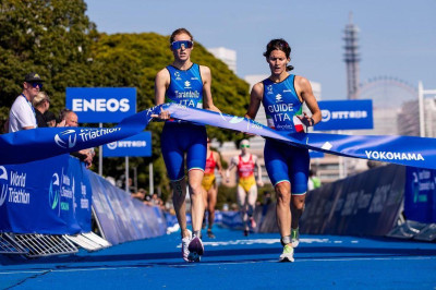 Triathlon, World Para Series Yokohama: oro per Tarantello e Visaggi