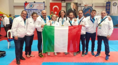 FSSI. Oro e bronzo agli Europei di Antalya per i karateka azzurri sordi