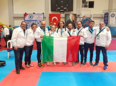 FSSI. Oro e bronzo agli Europei di Antalya per i karateka azzurri sordi