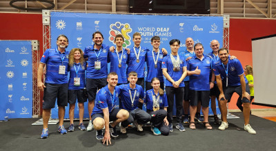 World Deaf Youth Games: l'Italia fa il pieno di medaglie