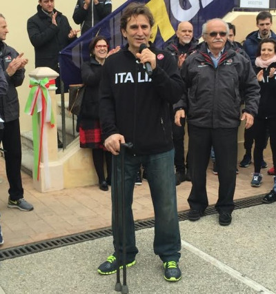 L’abbraccio virtuale del CIP Abruzzo ad Alex Zanardi