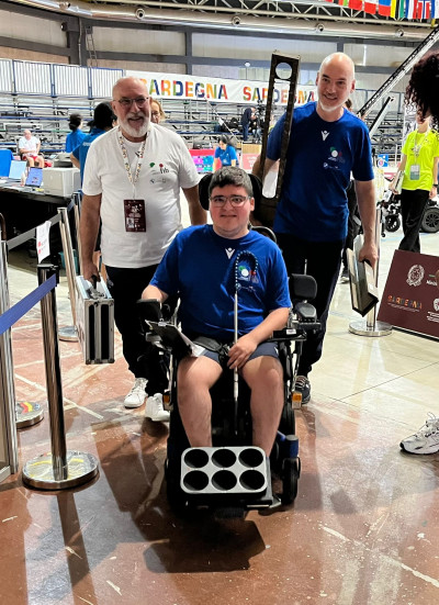 Boccia, World Challenger: argento Zendron, bronzo Rollo